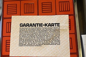 Wärme-Speicherplatte mit Thermostat