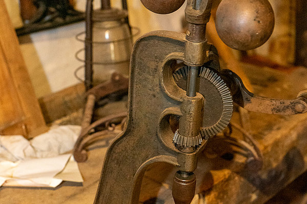 Fliehkraftbohrmaschine um 1860/70