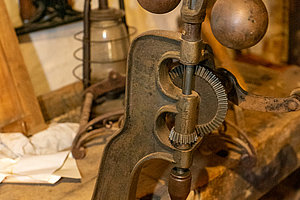 Fliehkraftbohrmaschine um 1860/70